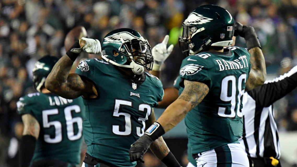 These guys are. The Philadelphia Eagles. 
