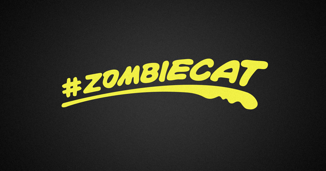 Puma zombie cat sticker deals